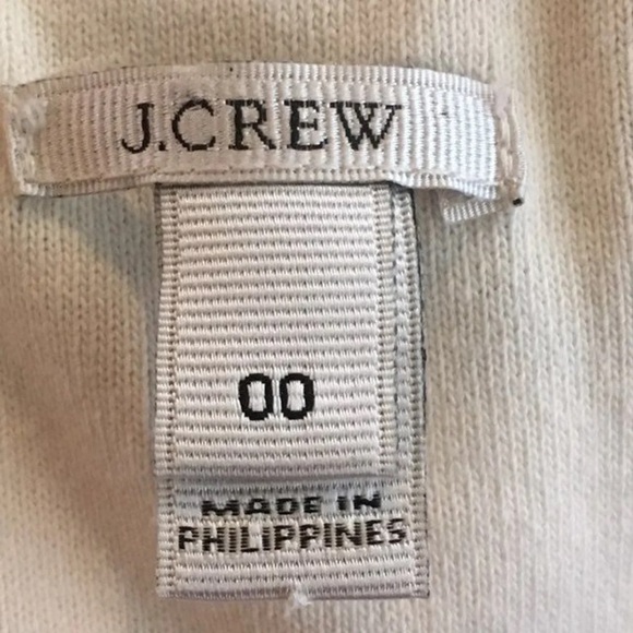 Jcrew Strapless Cotton Dress Size 00 - Picture 4 of 4